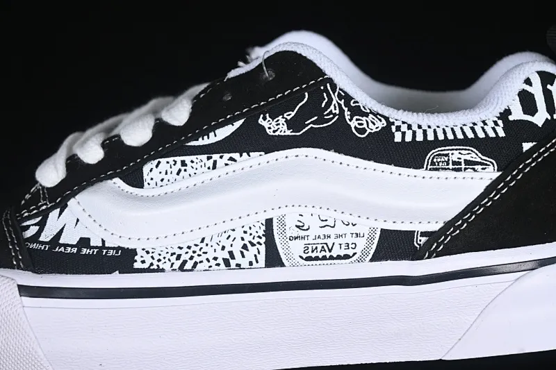 All categories Vans Vans series Vans Low Vans low-top Vans Knu Skool Comfortable and fashionable non-slip wear-resistant low-top casual bread shoes VN000CS0239